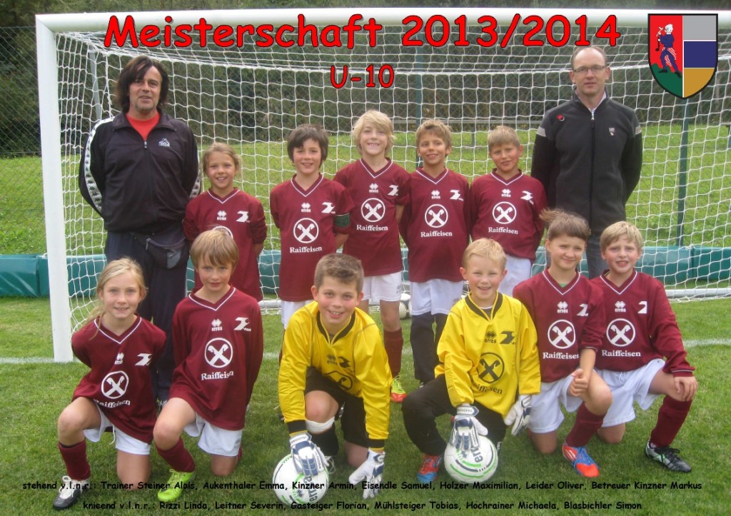 ASVG - Sponsorbild Jugendmannschaft U-10-Jugend - Saison 2013-2014-1_r
